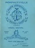 1951 SAJC South Australian Derby front cover
