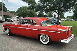 1955 Chrysler C-300 rear