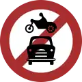 No motor vehicles (before 2001)