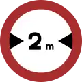 Width limit