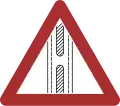 Gap in median