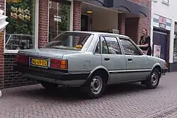 Daihatsu Charmant 1300 LD with shock-arsobing rear bumper (A35, Netherlands)