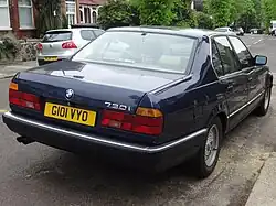BMW E32 730i (rear)