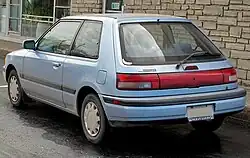 1990–1992 Mazda 323 hatchback (Canada)