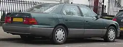 1996 Lexus LS 400 (UCF20; pre-facelift, UK)