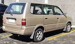 1997 Toyota Kijang LGX 2.4 Diesel (LF82, Indonesia)