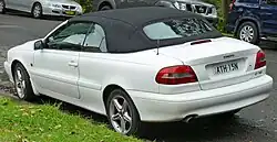 Pre-facelift Volvo C70 Convertible (Australia)