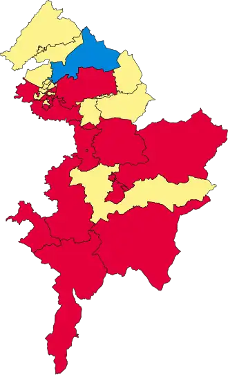 1999 results map