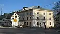 Stores and cigarette factory
