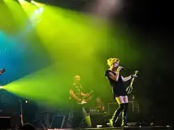 Łzy at a concert in Dąbrowa Górnicza, 2008