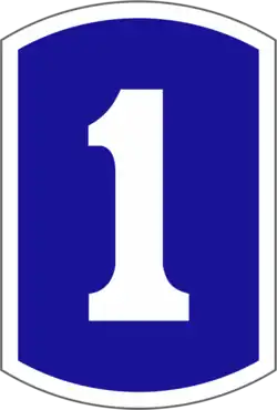 1st Infantry Brigade (insignia used 1958-1962) Now is the 1st Brigade Combat Team, 1st Infantry Division