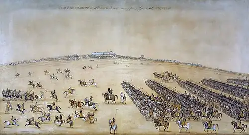 Regiment of Skinner's Horse returning from a General Review