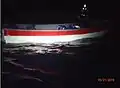 Coast Guard Cutter Escanaba (WMEC-907) intercepted this 20-foot makeshift vessel with 19 migrants on board in the Mona Passage on May 20, 2019