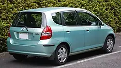 Honda Fit (Japan; pre-facelift)