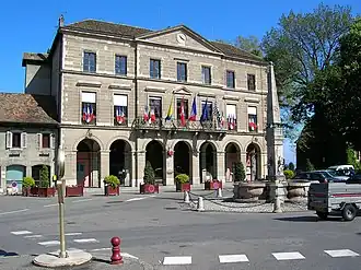 The Hôtel de Ville