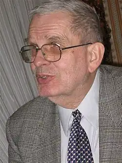 Venclova in Warsaw, 20 March 2007