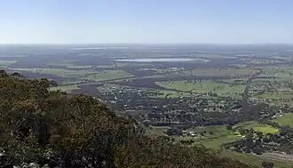 Pomonal as seen from Mount Cassel
