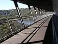 Woronora River Bridge walkway.
