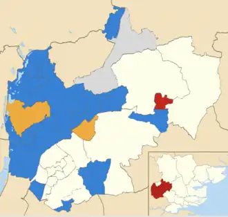 2007 results map