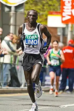 Felix Limo running toward the camera