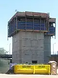 Early construction close-up (2008-07-13)