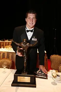 Tim Tebow Heisman Trophy winner College Football Hall of Famer