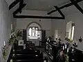 View inside the church