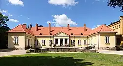 Sierakowski Palace in Waplewo Wielkie, seat of the Museum of Noble Tradition