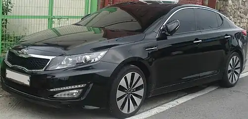 The First Minister, and other ministers, also use the Kia Optima[56]