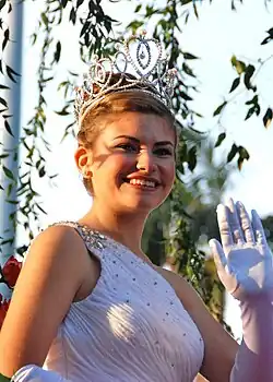 2010 Queen, Natalie Innocenzi, on January 1, 2010