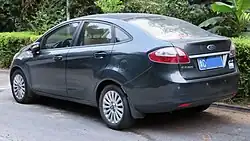 2010 Ford Fiesta sedan (China; pre-facelift)