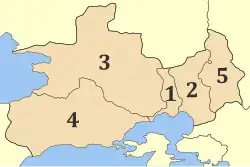 Municipalities of West Attica