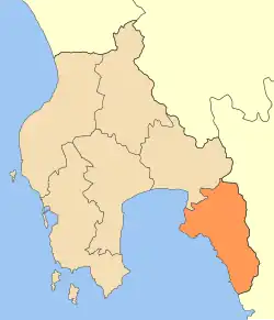 Location of Agios Nikolaos