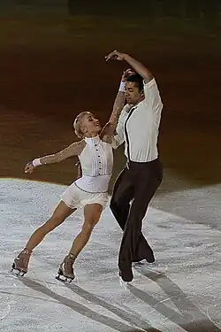 Aljona Savchenko and Robin Szolkowy at the 2010 World Championships