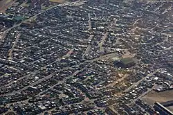 Aerial view of Crossroads