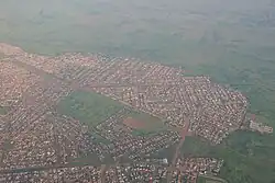 Aerial view of Vosloorus