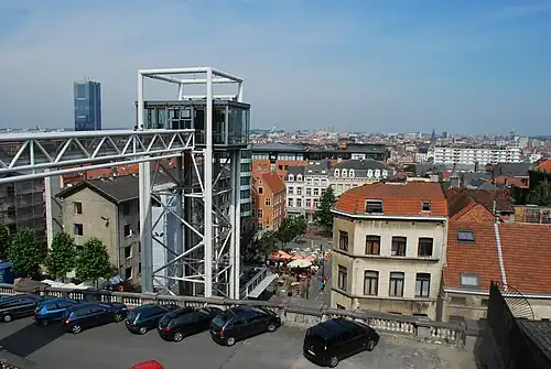 View from the Place Poelaert/Poelaertplein