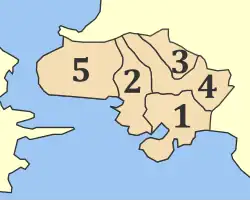 Municipalities of Piraeus