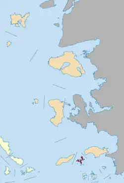 Location of Fournoi Korseon