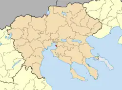 Location of Kalamaria
