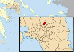 Location of Metamorfosi
