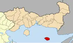 Location of Samothrace