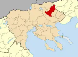 Location of Serres