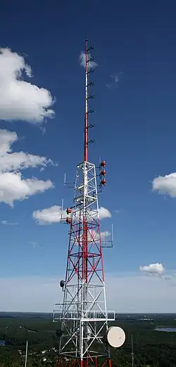 Radio transmitter of WGBH (FM)