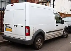 Second facelift model rear