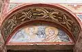 Frescoes in the cathedral