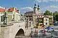 Gothic Bridge on millrace, Kłodzko