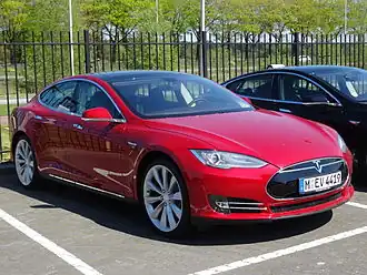Tesla Model S electric car