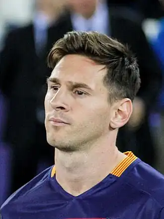 Lionel Messi is the award's record holder with five wins, four of which came consecutively.