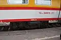 Bogie of "Jiujiang Hao" train.